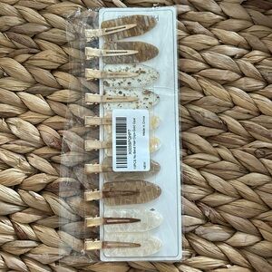 NIP Set of 10 no crease hair clips